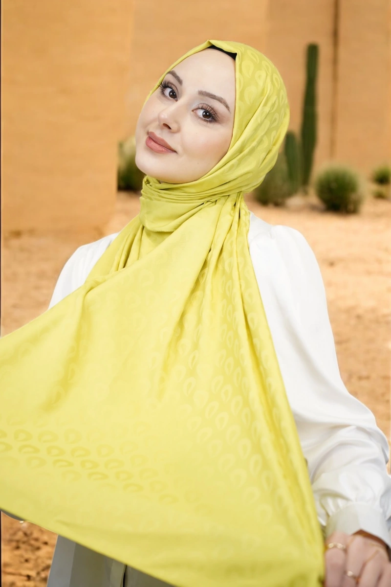 Damla Model Pamuk Jakar Şal - 6