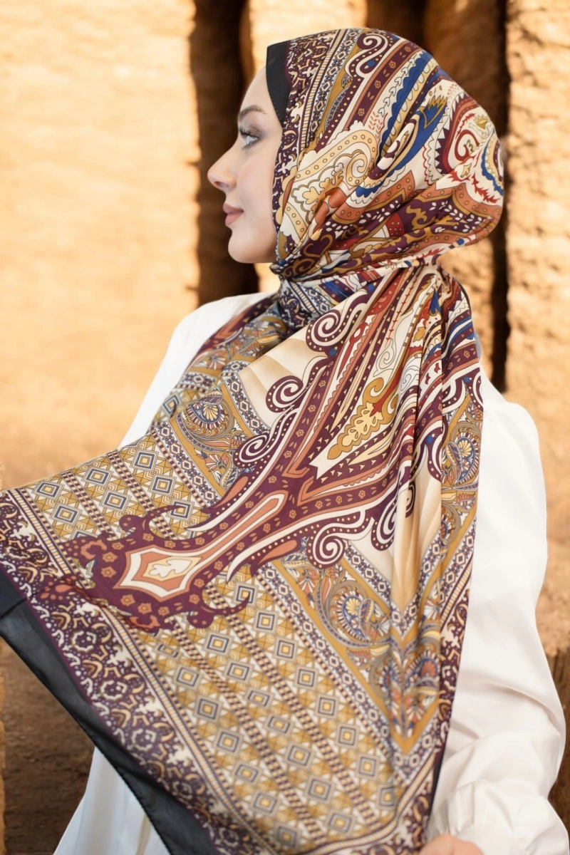 Delhi Model Retro Şal - 1