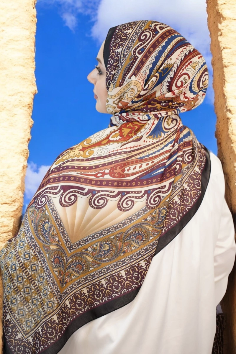 Delhi Model Retro Şal - 1