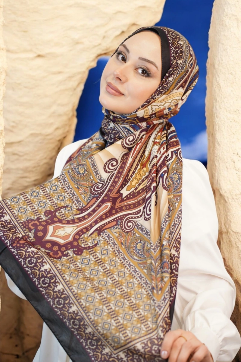 Delhi Model Retro Şal - 1