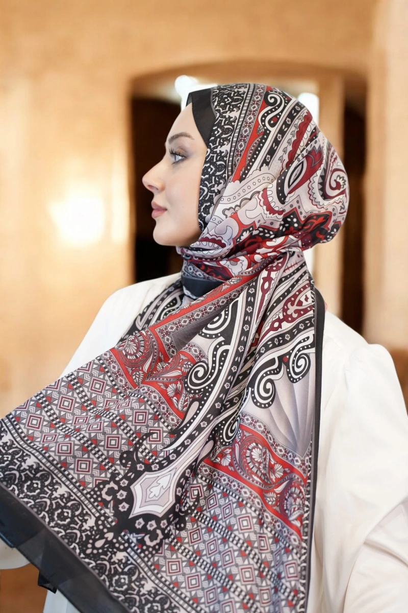 Delhi Model Retro Şal - 2