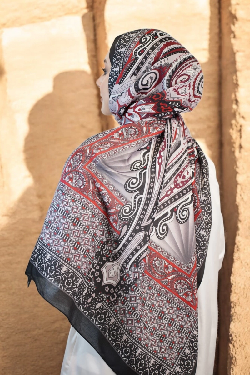 Delhi Model Retro Şal - 2