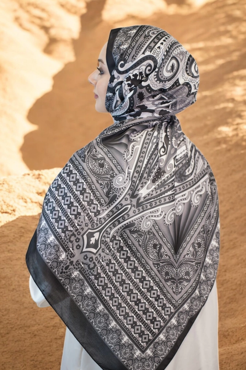 Delhi Model Retro Şal - 8