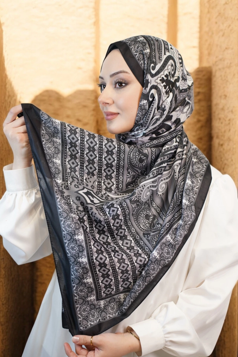 Delhi Model Retro Şal - 8