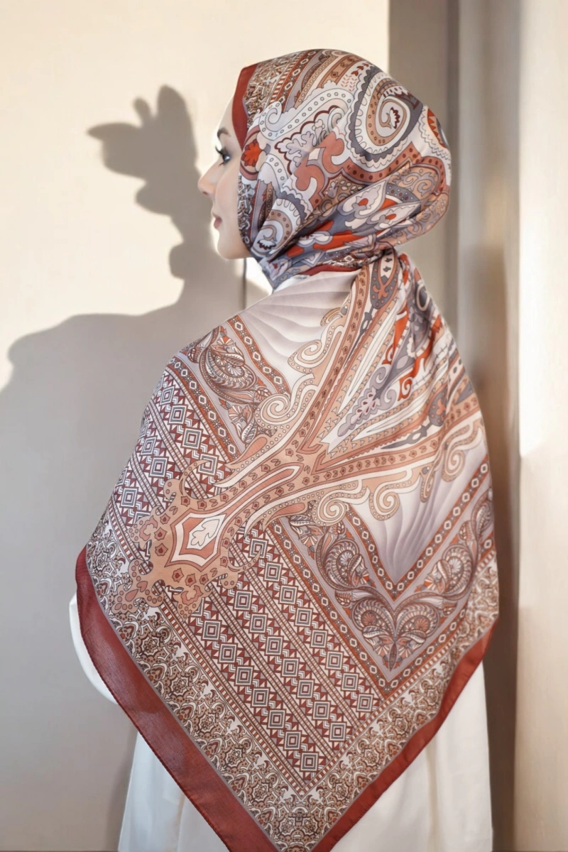 Delhi Model Retro Şal - 9