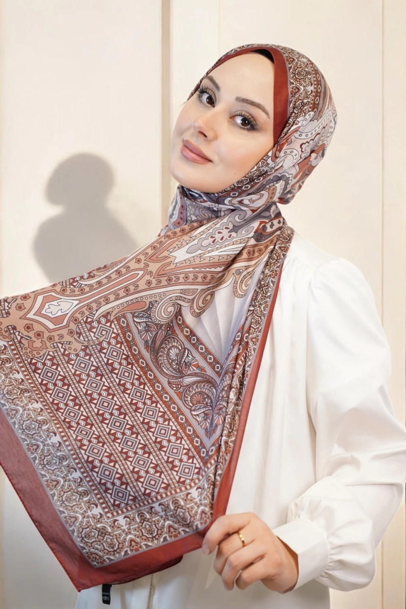 Delhi Model Retro Şal - 9