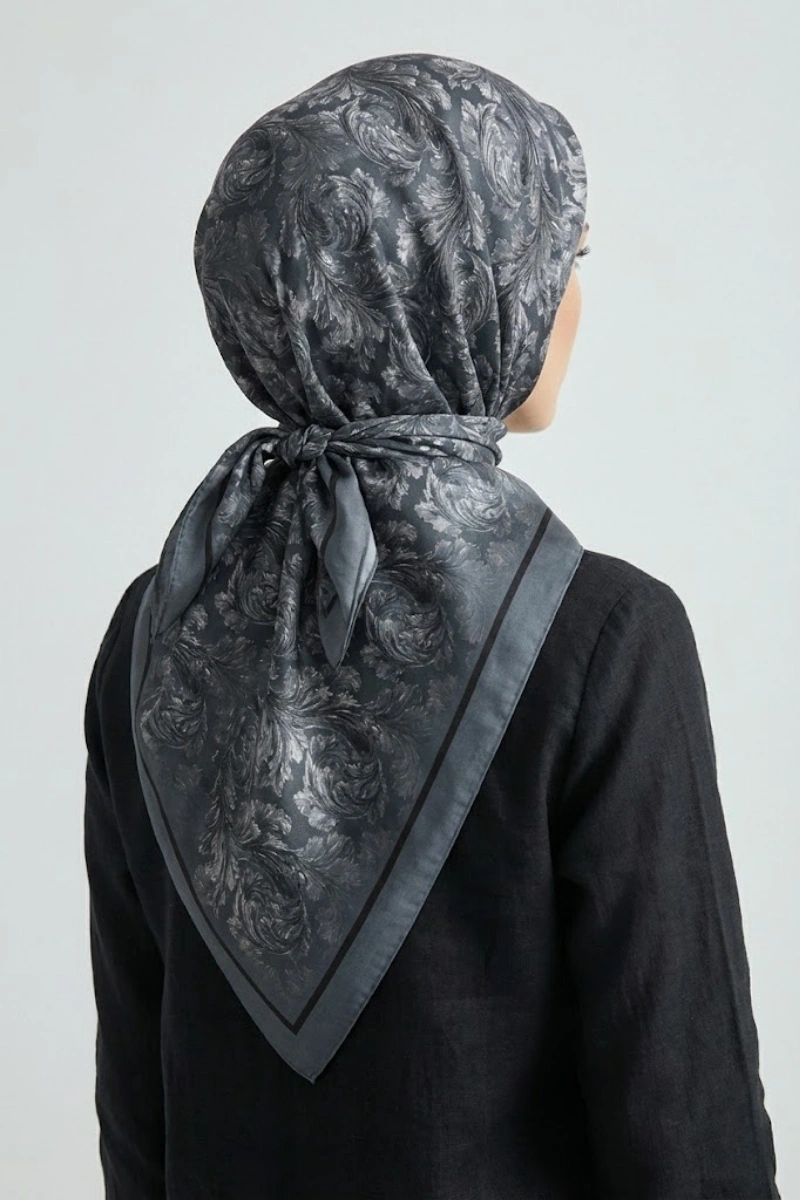 Deva Model Retro Desen Şal - 10