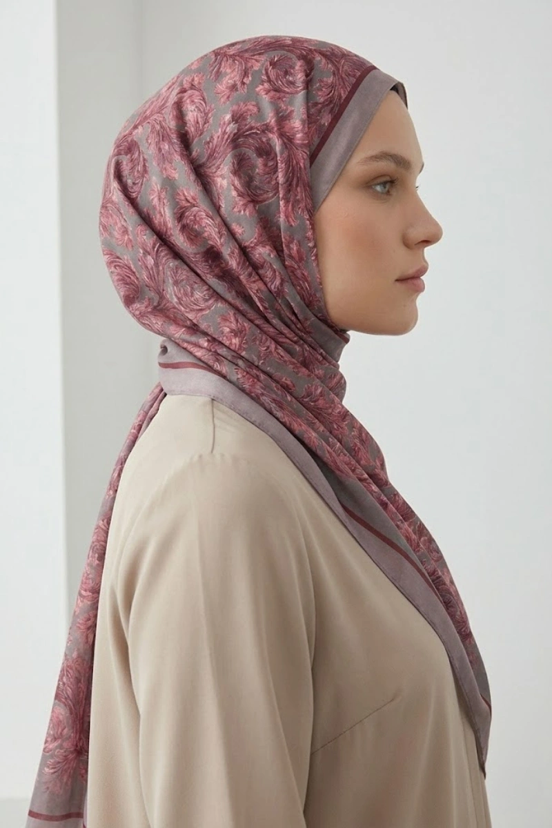 Deva Model Retro Desen Şal - 13