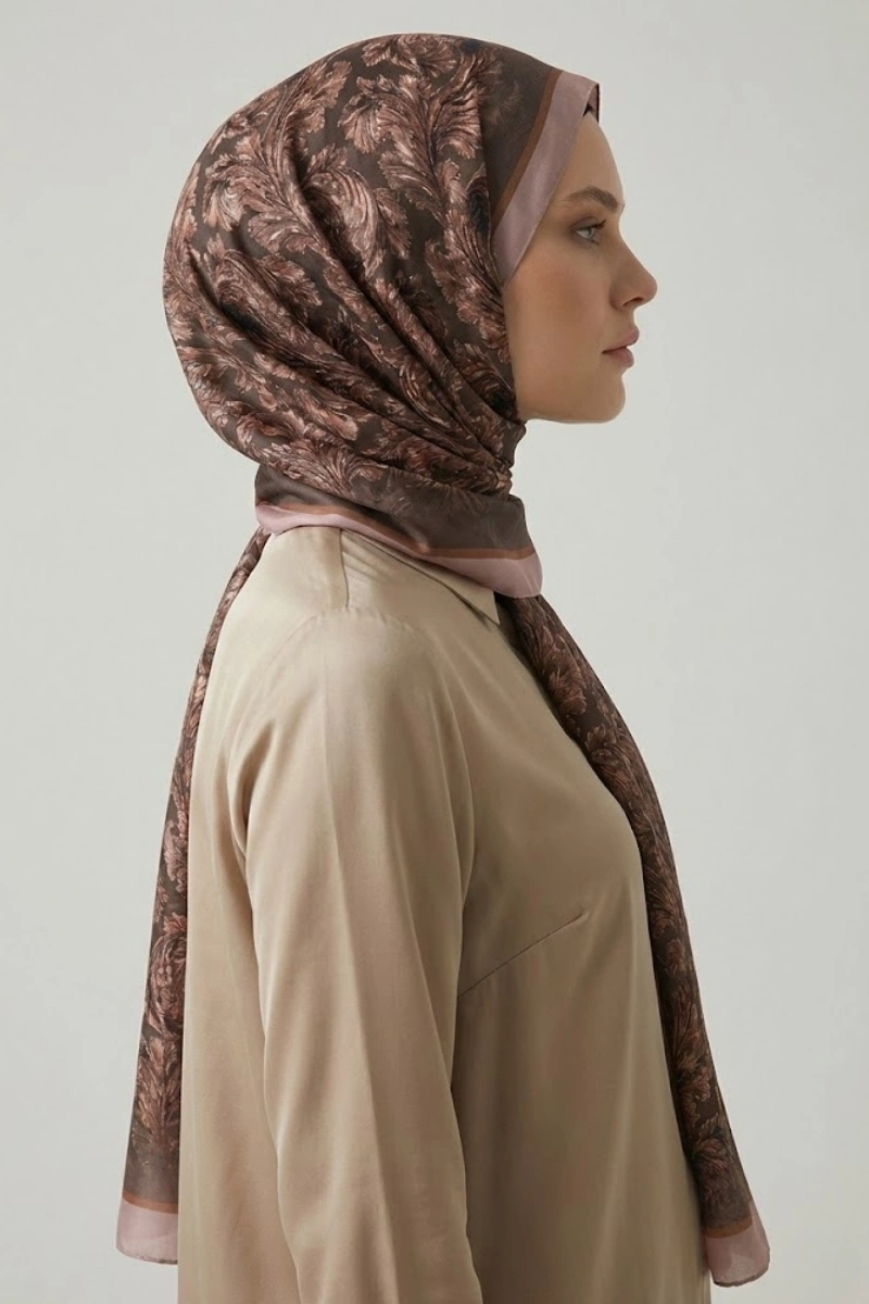 Deva Model Retro Desen Şal - 3