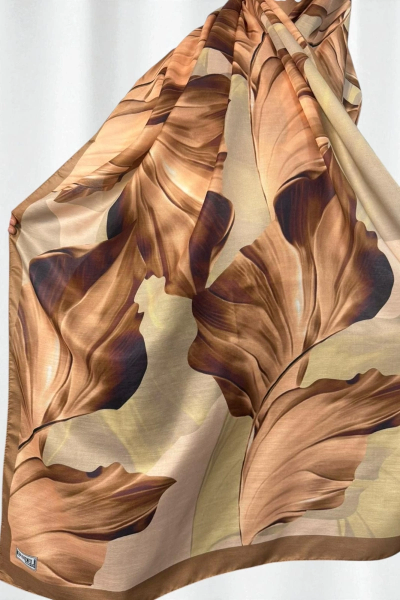 Duha Model Retro Desen Şal - 3