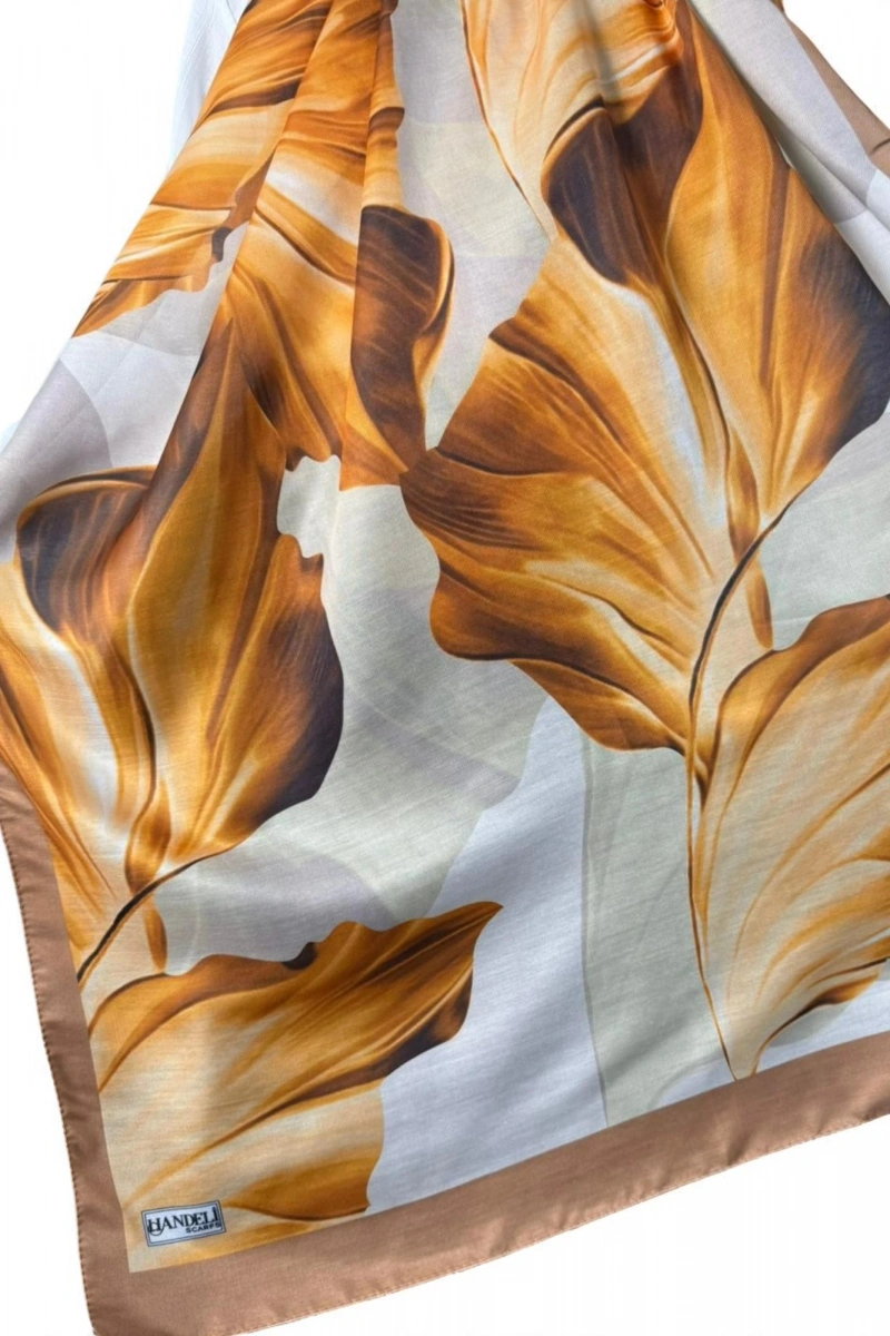 Duha Model Retro Desen Şal - 8