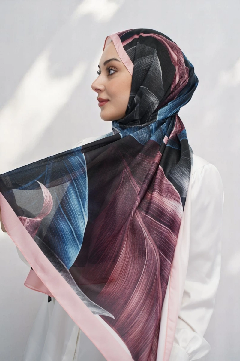 Esinti Model Retro Desen Retro Şal - 12