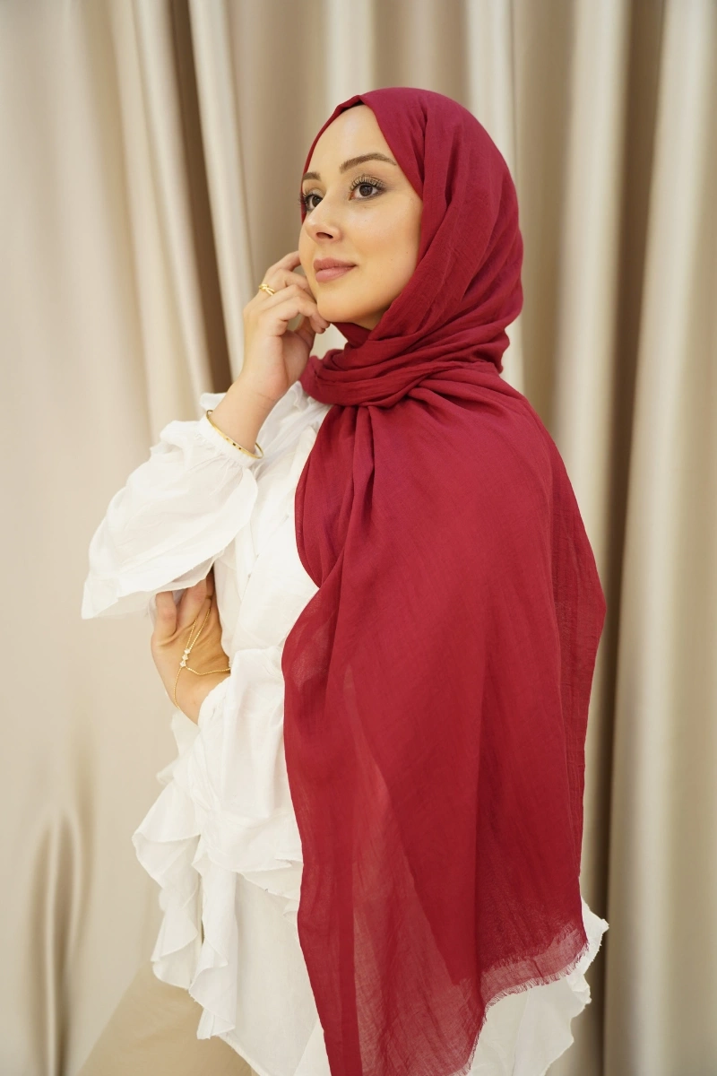 Hayal Şal Koleksiyonu - Bordo