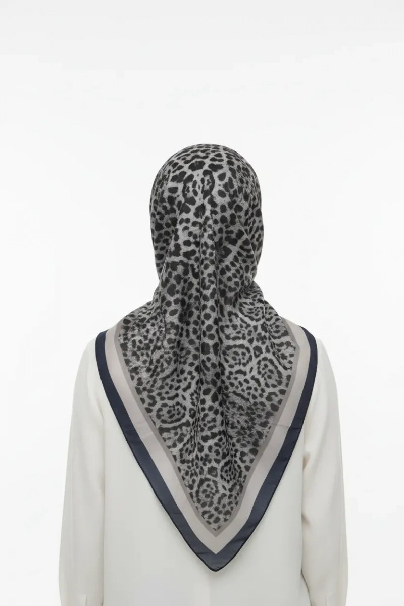 Leopar Desen Şal Serisi - 3