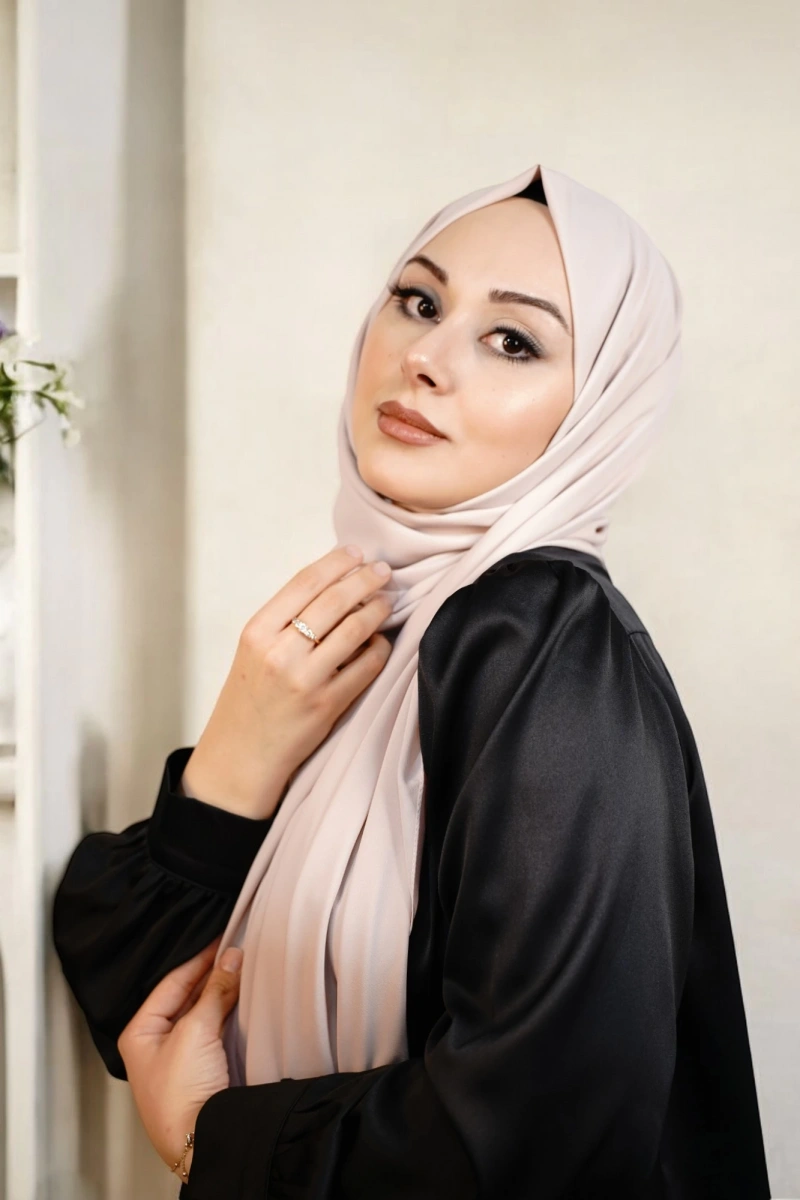 Medine İpeği - Açık Bej