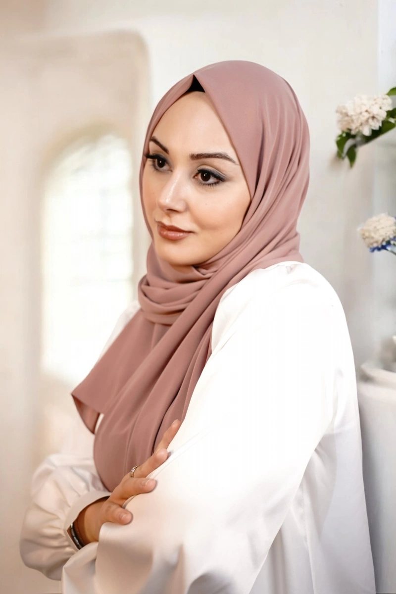 Medine İpeği - Pudra Pembesi