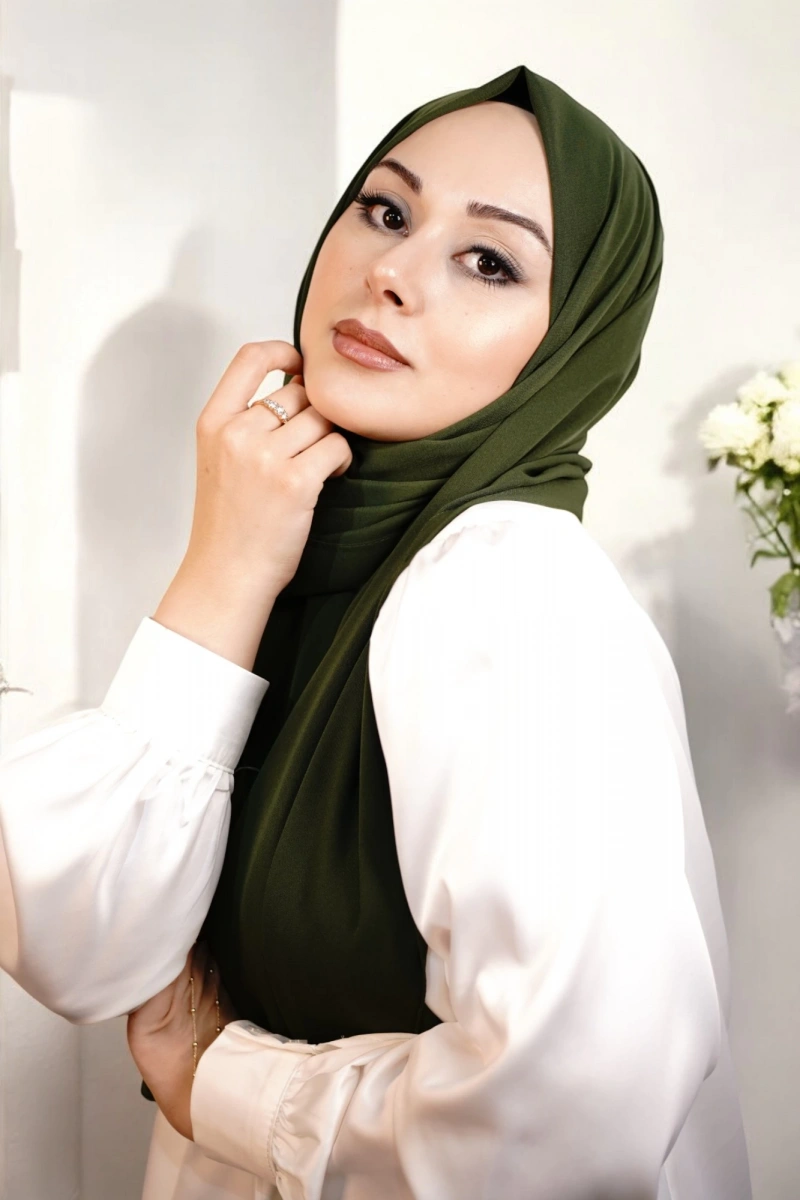 Medine İpeği - Haki