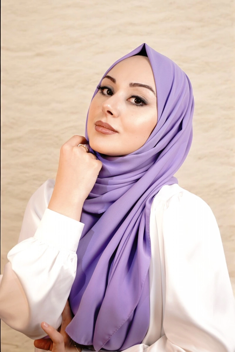 Medine İpeği Lüks Seri - Lila