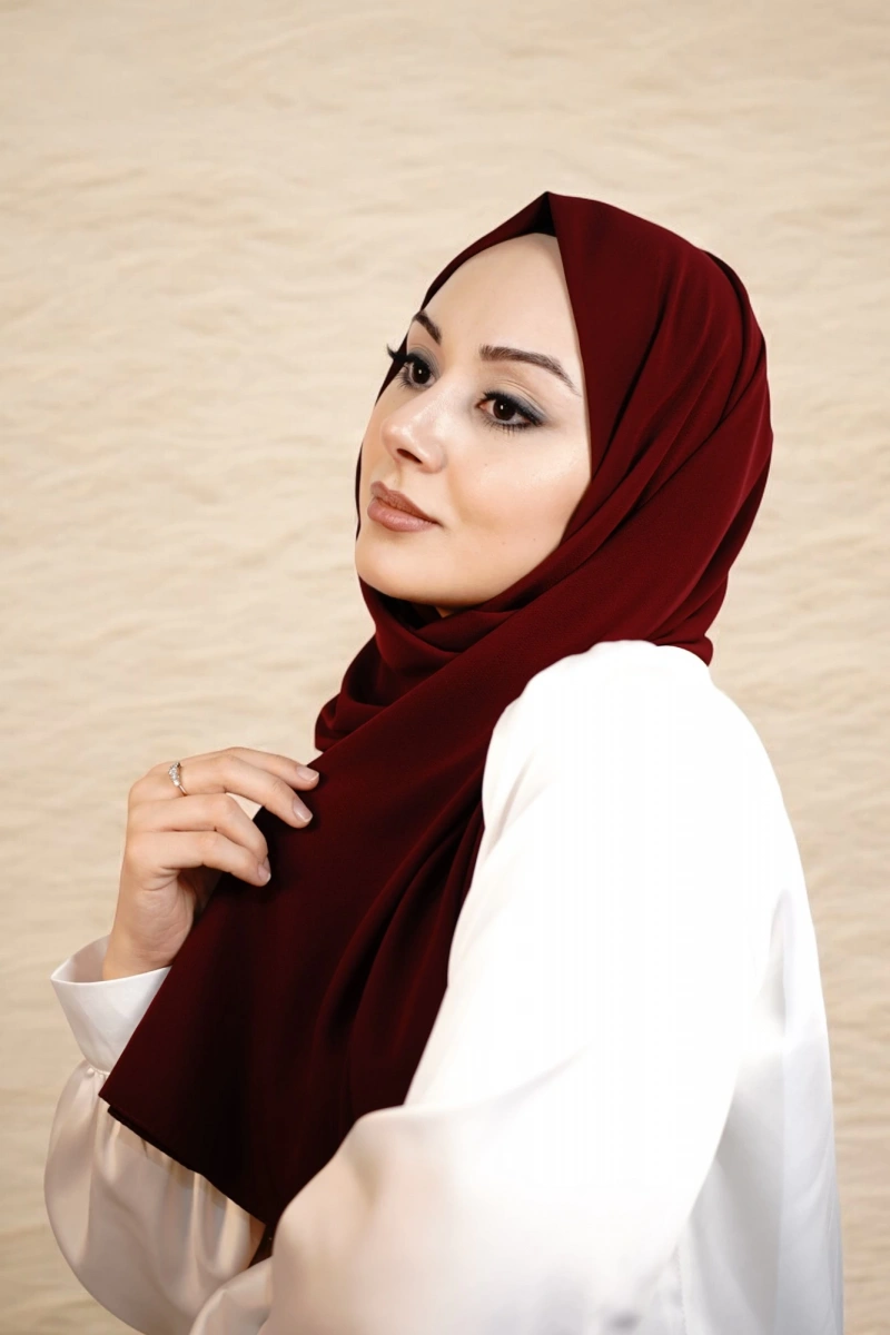 Medine İpeği Lüks Seri - Bordo