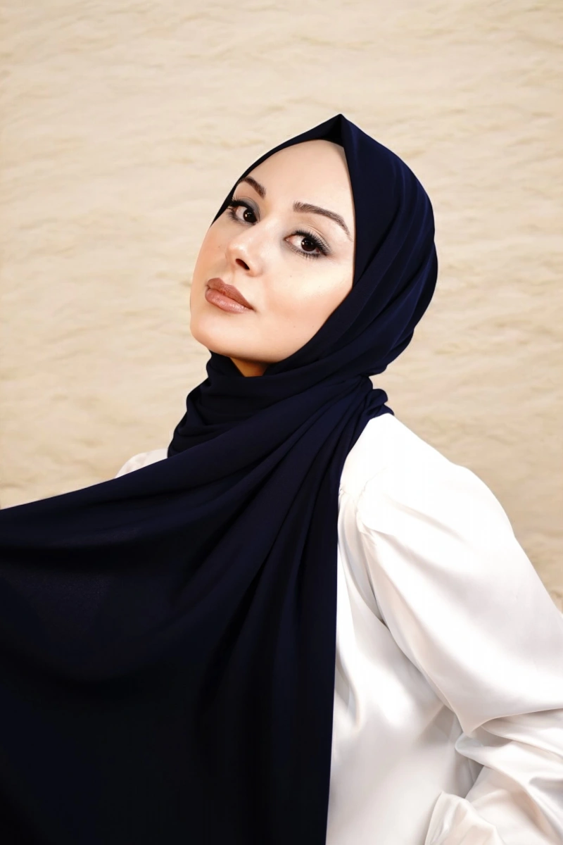 Medine İpeği Lüks Seri - Lacivert