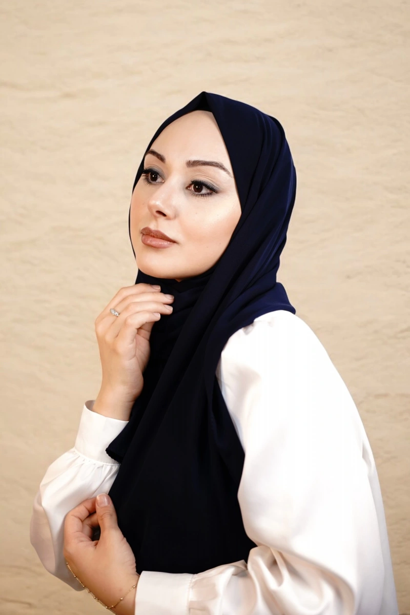 Medine İpeği Lüks Seri - Lacivert