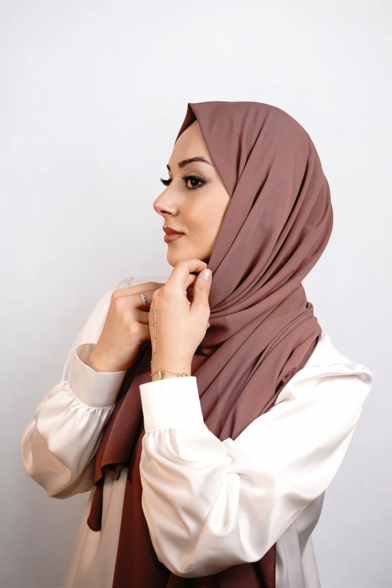 Medine İpeği Lüks Seri - Taba