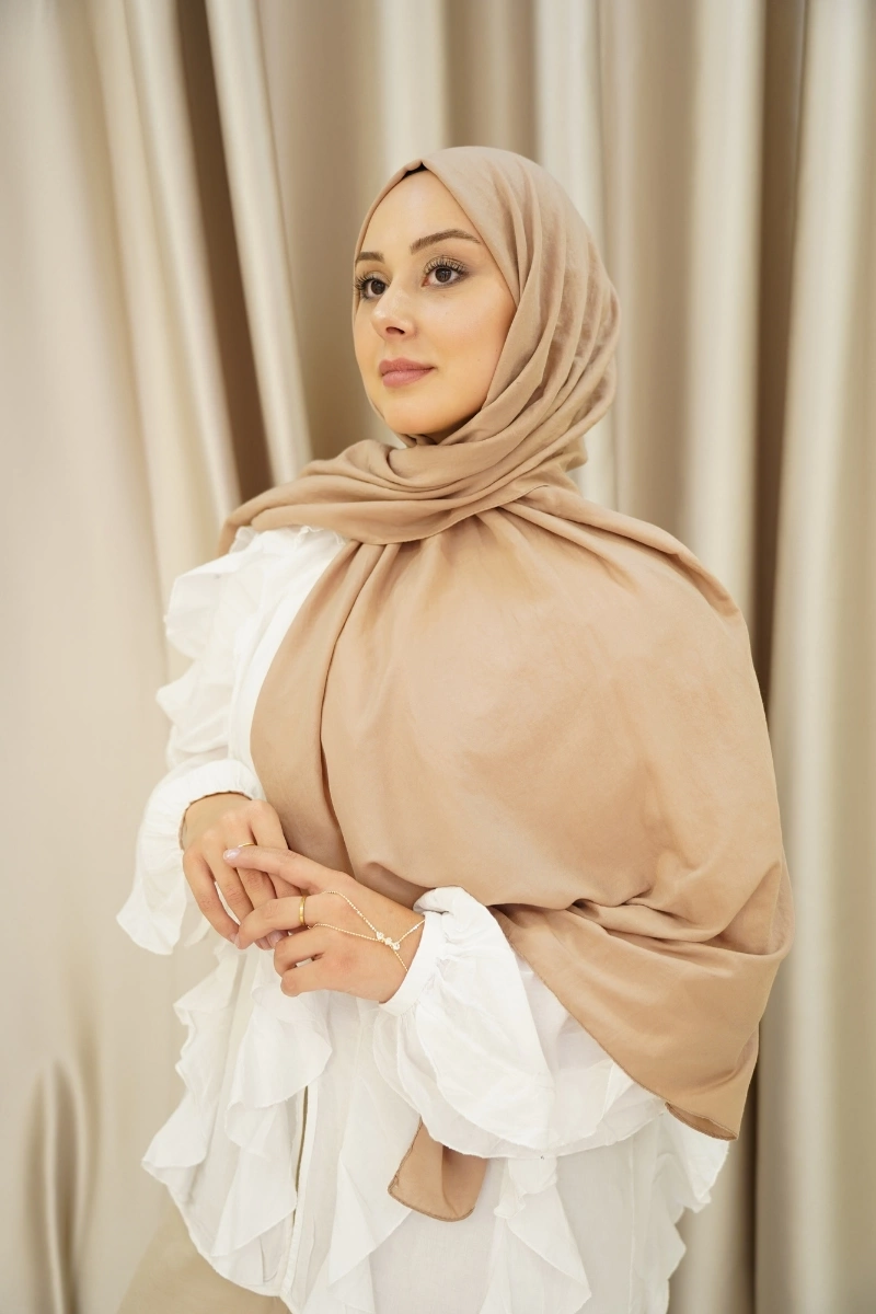 Modal Şal Koleksiyonu - Açık Vizon