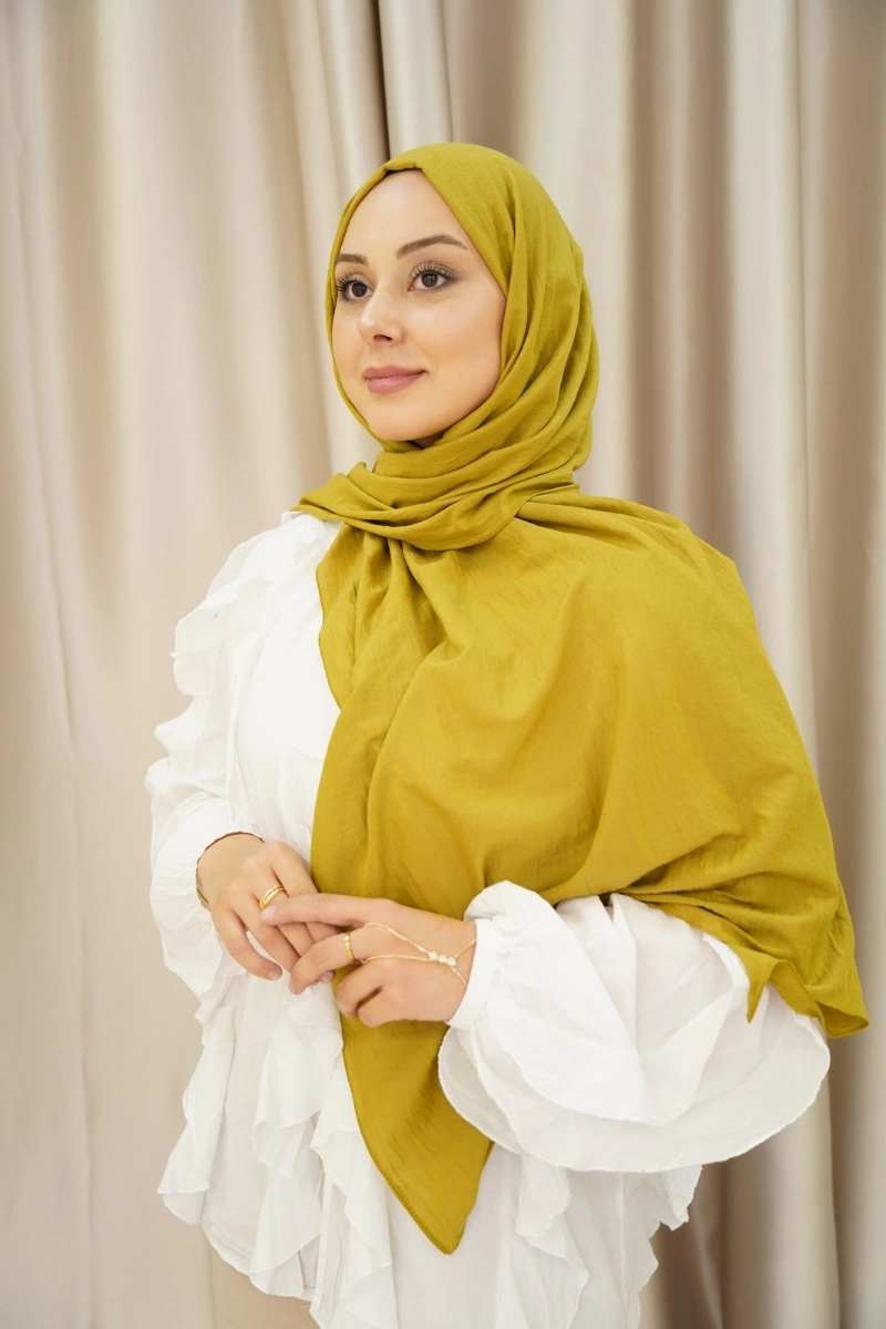 Modal Şal Koleksiyonu - Yağ Yeşili