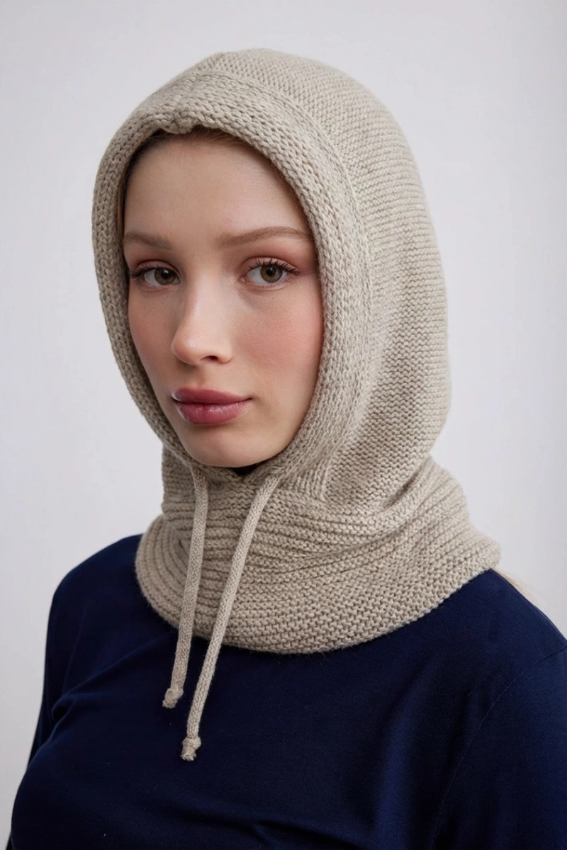 Triko Başlık Balaclava - 1