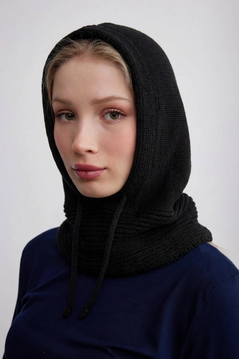 Triko Başlık Balaclava - 2