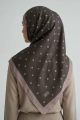 Puantiyeli Model Retro Desen Şal - 10