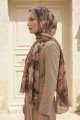 Spring Model Retro Desen Şal Lale - 9