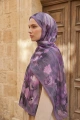Spring Model Retro Desen Şal Lale - 21