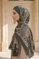 Fırça Desen Bambu Kraş Şal - 7