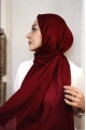 Bambu Şal - Bordo