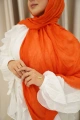 Bambu Şal - Neon Turuncu