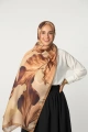 Duha Model Retro Desen Şal - 3