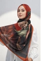 Esinti Model Retro Desen Retro Şal - 5