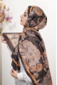 Evora Model Etnik Desen Retro Şal - 2