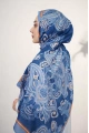 Evora Model Etnik Desen Retro Şal - 5