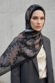 Fleur Model Retro Desen Şal - 10