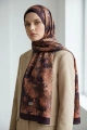 Fleur Model Retro Desen Şal - 2