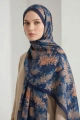 Fleur Model Retro Desen Şal - 8
