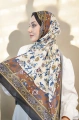 Flower Model Retro Desen Şal - 8