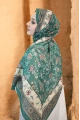 Flower Model Retro Desen Şal - 2