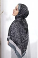 Lisa Model Etnik Desen Retro Şal - 4