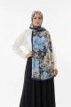 Manolya Model Retro Desen Şal - 6