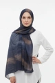 Müslin Şal Rüzgar Desen - Dört Mevsim Konfor - 6