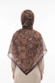 Müslin Şal Vortex Desen - Dört Mevsim Konfor - 9