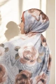 Roses Model Vual İpek Şal - 9
